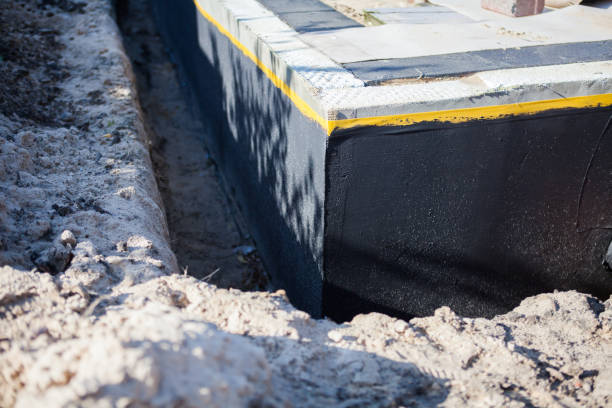 Professional Emergency Waterproofing technician working in Shelby, NC